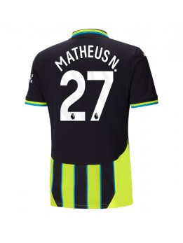 Billige Manchester City Matheus Nunes #27 Bortedrakt 2024-25 Kortermet